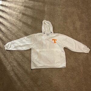 University of Tennessee White Windbreaker XL